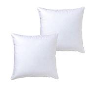 SaoTi - Lot de 2/4/6 coussins, super doux, moelleux, anti-allergique, fibre creuse à haute récupération, pour canapé, lit, fauteuil, voiture, fabriqué en Espagne (40 x 40 cm, 2)