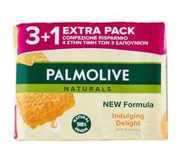 SAP. PALMOLIVE 3+1 INDULGING DELIGHT NEW FORMULE LAIT ET MIEL 90 GR.