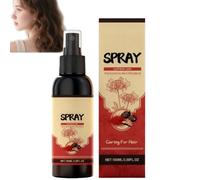 Sapfron Hair Blackening Spray With Polygonum Multiflorum & Ginger Root Extracts - Soins aux cheveux à base de plantes pour la nutrition quotidienne, améliorer la sécheresse et le croûté (1)