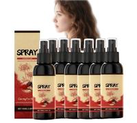 Sapfron Hair Blackening Spray With Polygonum Multiflorum & Ginger Root Extracts - Soins aux cheveux à base de plantes pour la nutrition quotidienne, améliorer la sécheresse et le croûté (7)