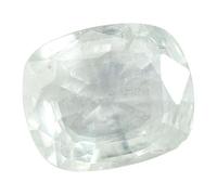 Saphir blanc 10,25 Ratti 9,19 carats certifié non chauffé non traité - Pierre de naissance Pukhraj naturelle sécurisée pour homme et femme - Certifiée B0D7C8RPDN