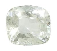 Saphir blanc 5,25 Ratti certifié non chauffé non traité - Pierre de naissance Pukhraj naturelle - Pierre de naissance Pukhraj en vrac pour homme et femme - Certifié-B0BX2VZFMRNAMZ