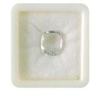 Saphir blanc naturel de 6,25 Ratti / 5,55 carats - Pierre de naissance Pukhraj sécurisée - Pierre précieuse en vrac certifiée par un laboratoire |4443|-B0C7N2LLMRNAMZ