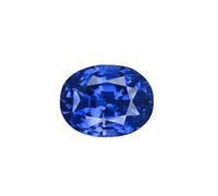 Saphir bleu de Ceylan de 7,55 carats - Saphir bleu du Sri Lankais Pukhraj Neelam Aa++ - Pierre précieuse de qualité certifiée naturelle - Saphir bleu original pour homme et femme - B0BRQ6RR, taille S