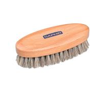 SAPHIR Brosse Ovale Crin de Cheval Gris, Marron, 1 Unité