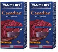 Saphir Cirage Canadian Rouge Cerise 75 ml (Lot de 2)