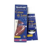 Saphir Crème de Luxe pour chaussures avec applicateur – Bordeaux 08, 75