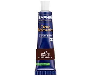 Saphir Cirage Crème Rénovatrice Tube Havane, 25 ml