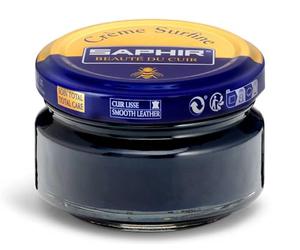 Saphir Cirage Crème Surfine Pommadier, Bleu Marine, 50 ml