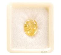 Saphir jaune de Ceylan non traité naturel certifié Pukhraj 4,40 carats 5,25 Ratti AAA++ pour homme et femme, taille S, pierre précieuse, Small, Gemme