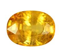 Saphir jaune non chauffé certifié naturel Pukhraj Pierre précieuse 3,25 carat/carat Ratti pour unisexe -B0BMQ4BVMRNAMZ