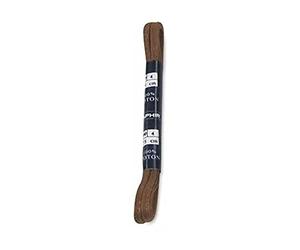 Saphir Lacets Plats Cirés Noir 120 cm