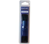 SAPHIR Lacets Plats Larges, Noir, 120 cm, 1 Unité