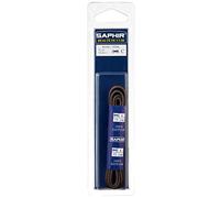 SAPHIR Lacets Ronds Fins Cirés, Marron Fonce, 75 cm, 1 Unité