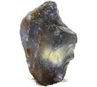 SAPHIR - Pierre Naturelle en Provenance de Madagascar, Ambatondrazaka - Pierre précieuse bleue, certificat d'authenticité inclus 1.01 ct - 8 x 5 x 1 mm G