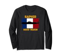 Saphir S602 Sous-Marin Nucléaire D'attaque Papa Grand-père Manche Longue