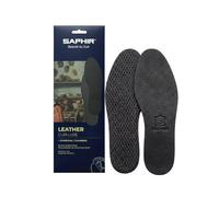 SAPHIR Semelles Cuir sur Charbon Noir Taille 43