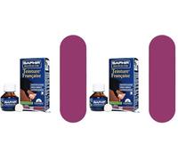 Saphir Teinture Française Cuir Liquide Pourpre 50 ml (Lot de 2)