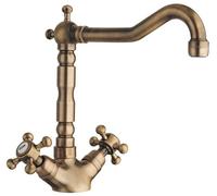 Sapho Antea mitigeur de cuisine sur pied marron 3126