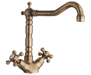 Sapho Antea mitigeur de cuisine sur pied marron 3126