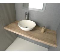 Sapho Avice plan de travail 150x49.5 cm Chêne AV154