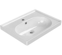 Sapho Brand lavabo 60.2x44.8 cm rectangulaire classique blanc TU0428