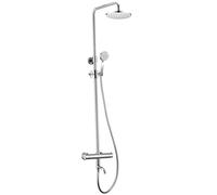 Sapho Kimura kit baignoire-douche mural avec thermostat oui chrome KU500