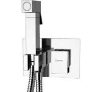 Sapho Latus mitigeur bidet avec kit de douche encastrée chrome 1102-07
