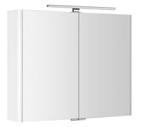 Sapho Lucie armoire 86x17x70 cm avec miroir blanc LU085-0030