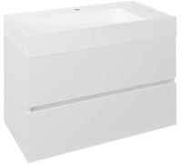 Sapho Odetta armoire 82x43.5x50 cm sous-lavabo suspendu blanc DT085-3030