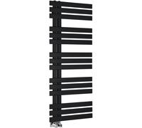 Sapho Silvana radiateur de salle de bain échelle 123.6x50 cm noir IR154B