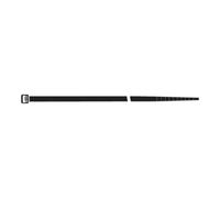 SAPI Selco Colliers de câblage L. 140 mm l. 3,5 mm polyamide noir pas résistant aux UV 100u Quantité:1