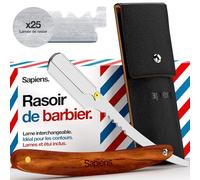 Sapiens Rasoir Coupe Choux Barbe à Lame Interchangeable