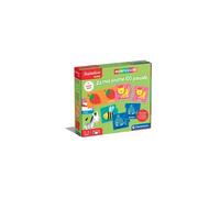 Clementoni - Sapientino Baby Prime 100 Mots-Jeu éducatif 1 an, Flashcards, (Version en Français), Jeux Montessori, Made in Italy, Multicolore, 16412
