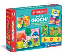 Sapientino Montessori-First Games,Montessorian Method,Educational Game For Children From 1 To 3 Years Old,With Many Activities On Shapes,Colours,Animals And Words,