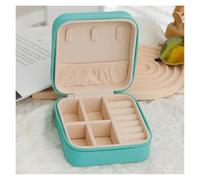 SAPIIKEF Boîte à Bijoux de Voyage en PU, Organiseur de Rangement Portable for Boucles d'oreilles, Cadeau, nouveauté 2024(7)