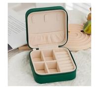 SAPIIKEF Boîte à Bijoux de Voyage en PU, Organiseur de Rangement Portable for Boucles d'oreilles, Cadeau, nouveauté 2024(3)