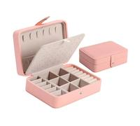 SAPIIKEF Boîte de Rangement for Bijoux Portable, Version coréenne, Style Ins, Nouvelle Collection 2024, Sac de Voyage Haut de Gamme, Exquis, Grande capacité(Green)