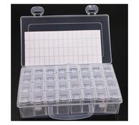 SAPIIKEF Boîte de Rangement for Outils et Accessoires de Peinture Diamant 5D DIY(32 Grids)