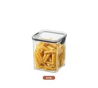 SAPIIKEF Ensemble de bocaux empilables et hermétiques en Plastique de 460 à 1800 ML, contenants de Rangement for multigrains, Fruits secs, thé(950ml x1)