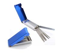 SAPIIKEF Kit de Nettoyage de carburateur de Moto, Aiguilles et Lames, kit de Nettoyage de Fil for pièces de VTT, Outils de Nettoyage de gicleur de carburateur
