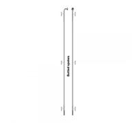 SAPIM Rayon pour roue de vélo sans tétine RACE J-BEND