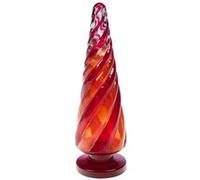 Sapin Andy rouge 25 cm - Amadeus - Rouge - Verre