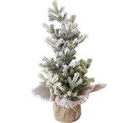 Sapin artificiel dans un pot en jute TANNE, 31 cm