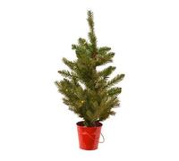 Sapin artificiel mini Allison pré-illuminé - 45 cm