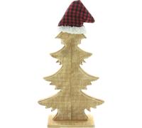 Sapin 'Bonnet à pointe' Figure Sculpture Décoration de salon Hiver Noël