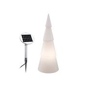 Sapin brillant 8 Seasons Design - rond, Polyéthylène, Weiß, 100 cm, Integriert