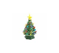 Infactory Sapin de Noël à LED 19 cm en céramique