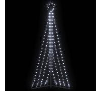 Sapin de Noël à LED 339 LED blanc froid 182 cm cascade arbre jardin vidaXL