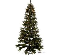Sapin de Noël à Led Demi Mural 225cm Vert Vert